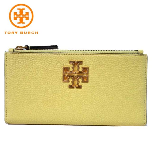 希少 大人気 トリーバーチ アウトレット Tory Burch 財布 796 0221 704 レザー ロゴ スリム エンベロープ 二つ折り 長財布 Britten Slim Envelope W 正規販売店 Mawaredenergy Com