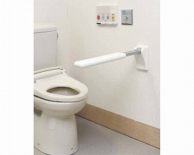 S Lhsl1 540 ポータブルトイレ 付属品 トイレ ナカ工業 介護用品 手すり レストハンドスレンダー レストハンドスレンダー フロントタイプ フロントタイプ