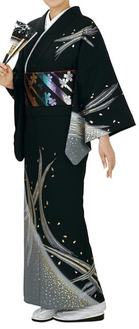 最も人気のあるアイテム 踊り衣裳 反物 川印 一越本絵羽 黒 金柄 取り寄せ商品 日本の踊り 掲載 踊り絵羽 稽古 習い事 舞踊 民謡 安い セール Triplex Ee