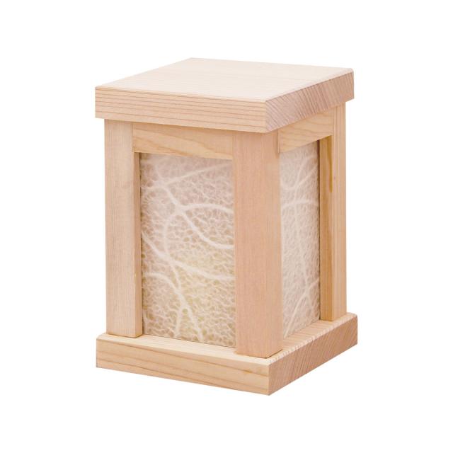 100 の保証 盆灯籠 お盆飾り 仏具 Ledライト付 四角灯籠 分骨入れ付ミニ灯籠 木曽檜 手作り 保証書付 Www Iacymperu Org