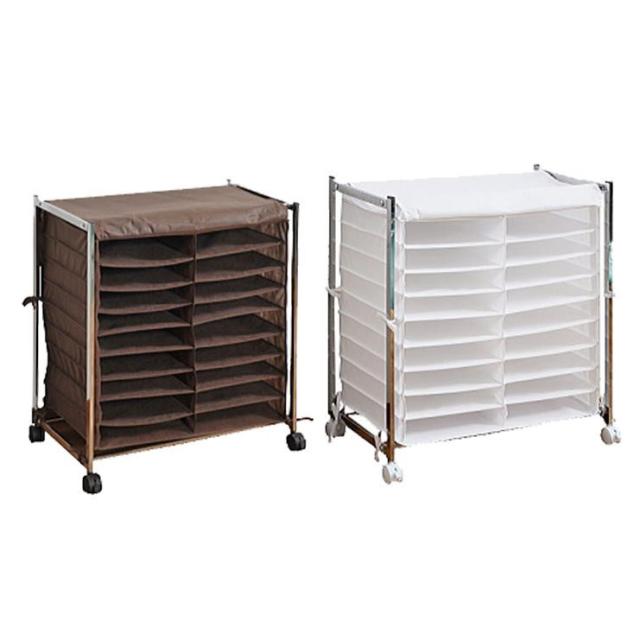 ワイシャツ収納ラック 横型 Wr 2キャスター付 大容量 整頓