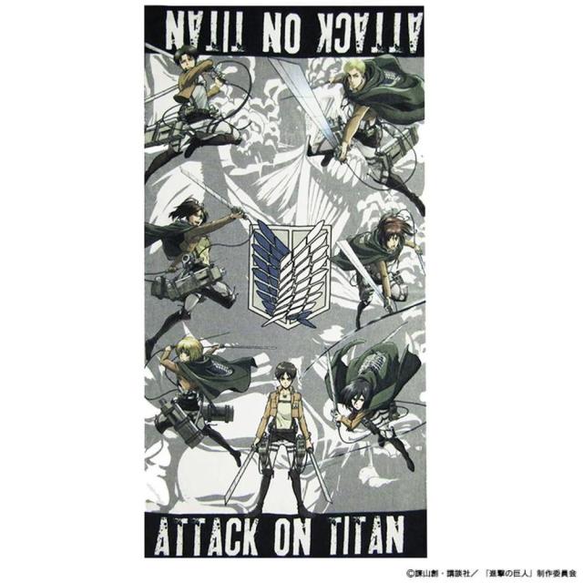 進撃の巨人 調査兵団 バスタオル 60 1cm メーカー直送 代引き 銀行振込前払い 同梱不可の通販はau Pay マーケット お宝イータウン 商品ロットナンバー