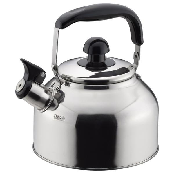 ポイント増量中 クーポンあり スーパーセール ころんと可愛らしい丸みを帯びたボディーライン シェリル ステンレス笛吹きケトル2 7l Ch 27k
