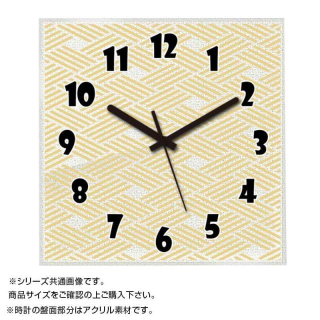 春バーゲン Myclo マイクロ 壁掛け時計 アクリル素材 クリア 四角 30cm 和柄デザイン Com1024 速達メール便 Dududustore Com Br