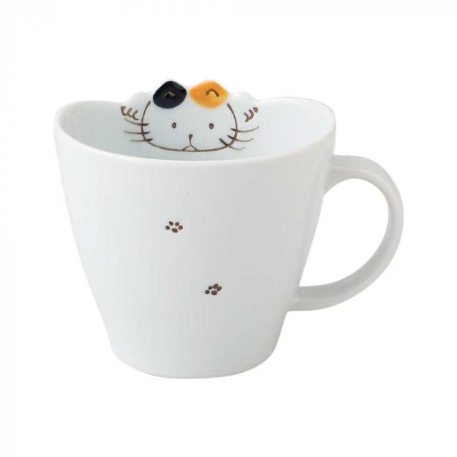 浜陶 波佐見焼 こども食器 ミニマグカップ ネコ 3個入 33 19の通販はau Pay マーケット キューアップジャパン 横浜 商品ロットナンバー