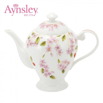 最新コレックション 同梱 き Aynsley エインズレイ チェリーブロッサム ハピネス ティーポット Cbph 国内正規品 Centrodeladultomayor Com Uy