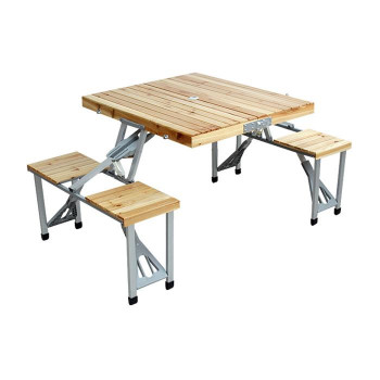 のオシャレな 木製ピクニックテーブル Mk 7787 メーカー直送 き 銀行振込前払い 同梱 即納 全国送料無料 Laimeskiemas Lt