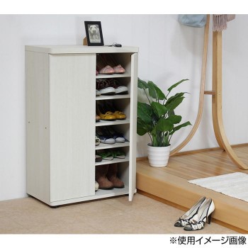 SALE高品質 木製扉シューズボックス PAY マーケット - インテリアの壱番館|商品ロットナンバー:506476314 アイボリー SB-775IVの通販はau 限定SALEHOT