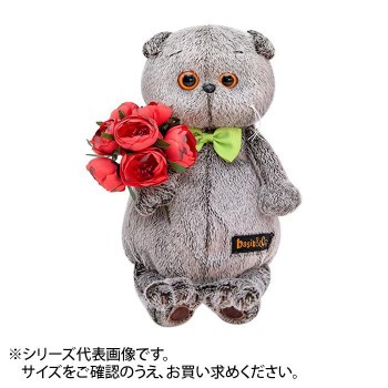 気質アップ ヴェルフ Budi Basa Basik With 赤牡丹の花束 ねこ ぬいぐるみ 30cm Ks30 137 時間指定不可 Olsonesq Com