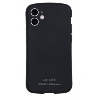 同梱 代引き不可 Chrome iPhone iP20_54-CH02 トラスト ブラック 専用背面スマホケース 日本最級 12mini
