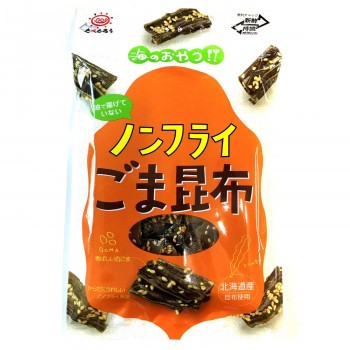 前島食品 たべたろう ノンフライごま昆布 35g 10袋×8