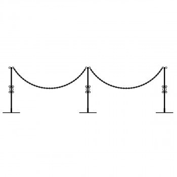 高い品質 チェーンスタンド 駐車場 チェーンスタンド おしゃれ チェーンスタンド 屋外 その他園芸用資材 Mundoblanco Cl