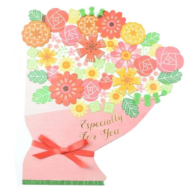 ダイカット色紙 フラワーブーケ 62 142 ピンク 晴れの日に花束を 大きな花束をイメージした色紙 の通販はau Wowma ワウマ ｄｉｊ ｍｉｃ 商品ロットナンバー