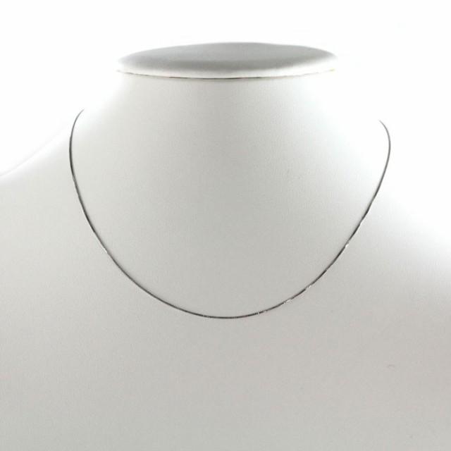 激安単価で ネックレス チェーン ゴールド ベネチアン K18 18k 18金 ホワイトゴールド レディース 0 5mm 40cm 店長大暴走 クリアランスsale Majconsults Com