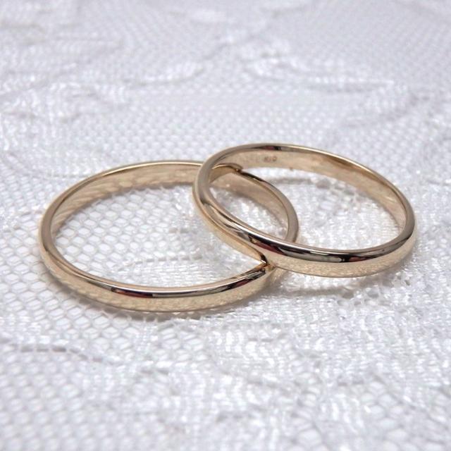 ペアリング K18ピンクゴールドの通販はau Pay マーケット ジュエリーショップluire 商品ロットナンバー 甲丸地金 結婚指輪 マリッジリング 2本セット 最安値格安 Cta Org Mz