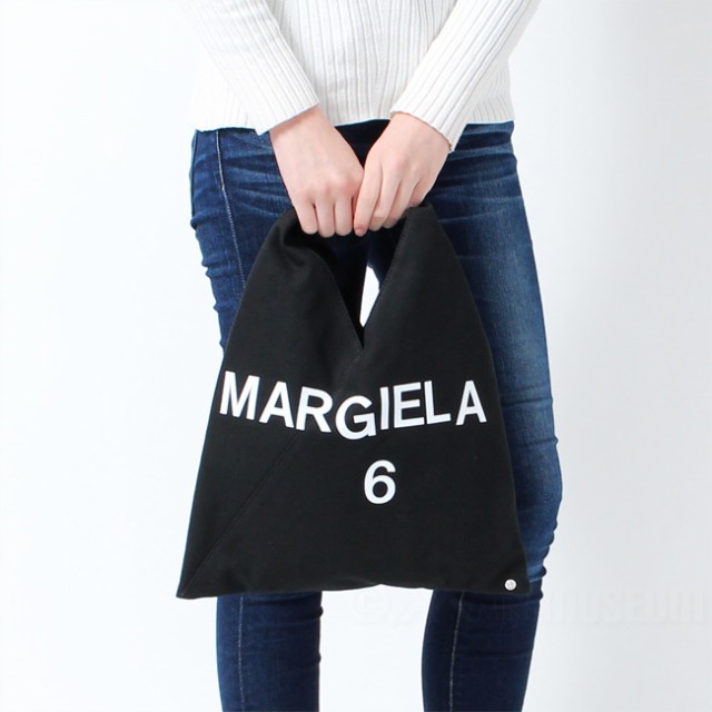 エムエムシックス MM6 Maison Margiela スモール ハンドバッグ ロゴ