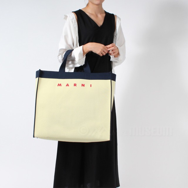 MARNI マルニ レディース バッグ トートバッグ 大容量 SHOPPING BAG SHMQ0034A0P4547