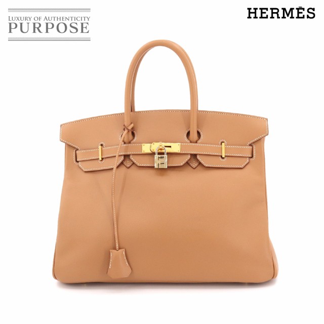 新品同様 エルメス バッグ HERMES バーキン 35 ハンド バッグ クシュベル レザー ナチュラル レディース 90161193 【中古】ブランド