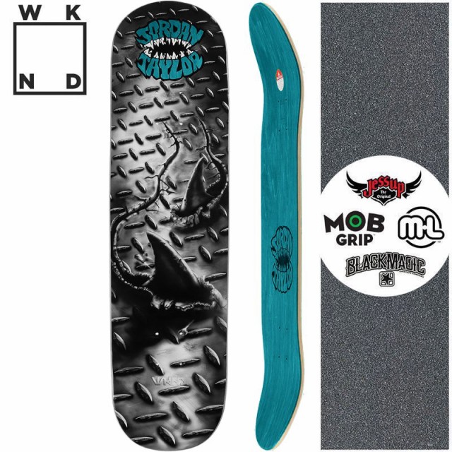 おすすめ ウィークエンド Wknd スケボー デッキ Taylor Street Shark Deck 8 25インチ ティール No115 日本正規品 Asianatusah Shop