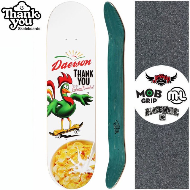 THANK YOU SKATEBOARDS サンキュー スケートボード デッキ SONG BALANCED DECK 7.75インチ NO19