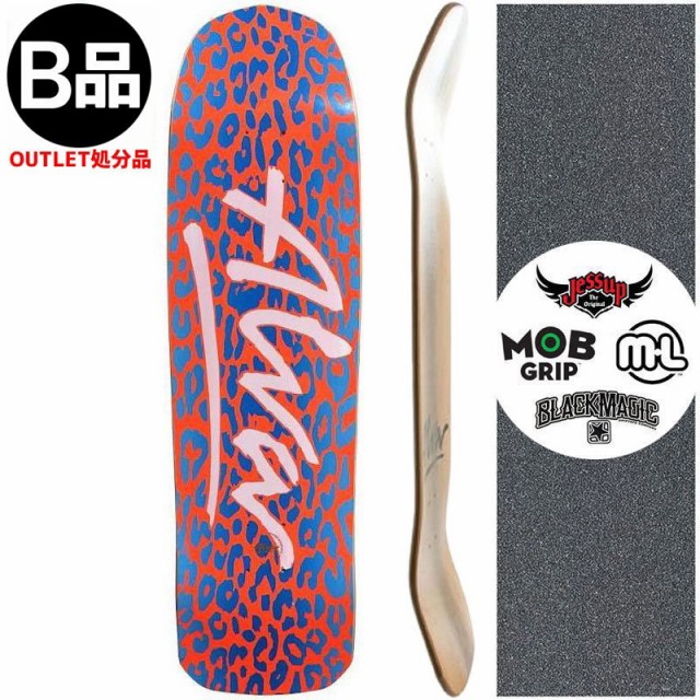 アウトレット ALVA SKATES アルバ スケートボード デッキ URBAN GUERRILLA ORANGE DECK 8.75インチ オールドスクール NO7