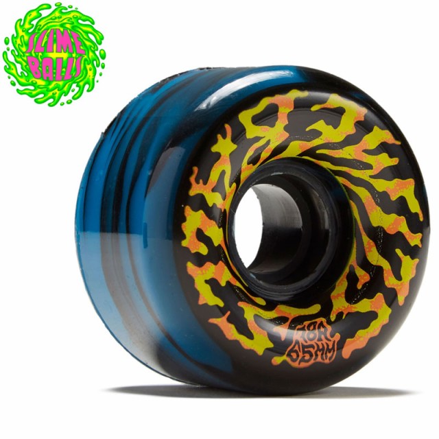 SANTA CRUZ サンタクルーズ ソフトウィール SLIME BALLS SWIRLY 78A WHEEL BLACK/BLUE 65mm  NO5の通販はau PAY マーケット - スケートボードショップ砂辺｜商品ロットナンバー：449859311