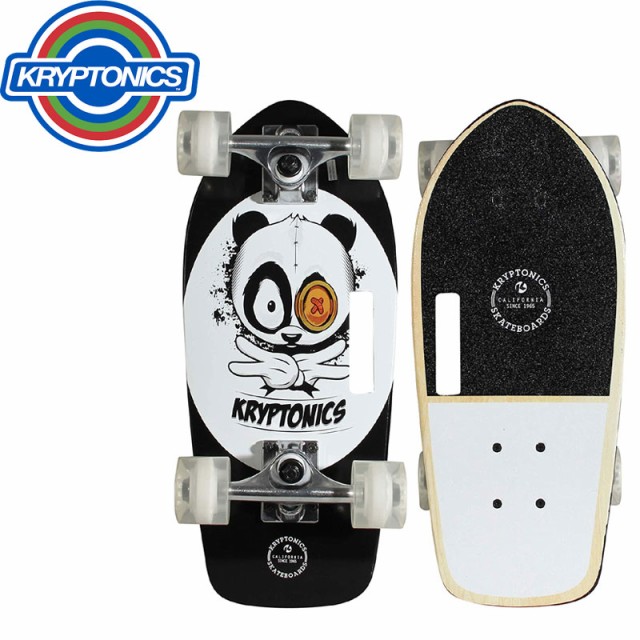 コンビニ受取対応商品 Kryptonics クリプトニクス クルーザー スケートボード Stubby Cruiser Complete Panda Vibes 19インチ No2 高い品質 Www Centrodeladultomayor Com Uy