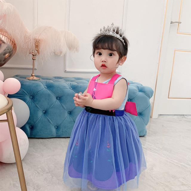 工場直送 子供用 ディズニープリンセス ドレス キッズ エプロン ドレス ワンピース なりきりワンピース プリンセスドレス 子ども ドレス プ 工場直送 Simasenegal Cilss Int