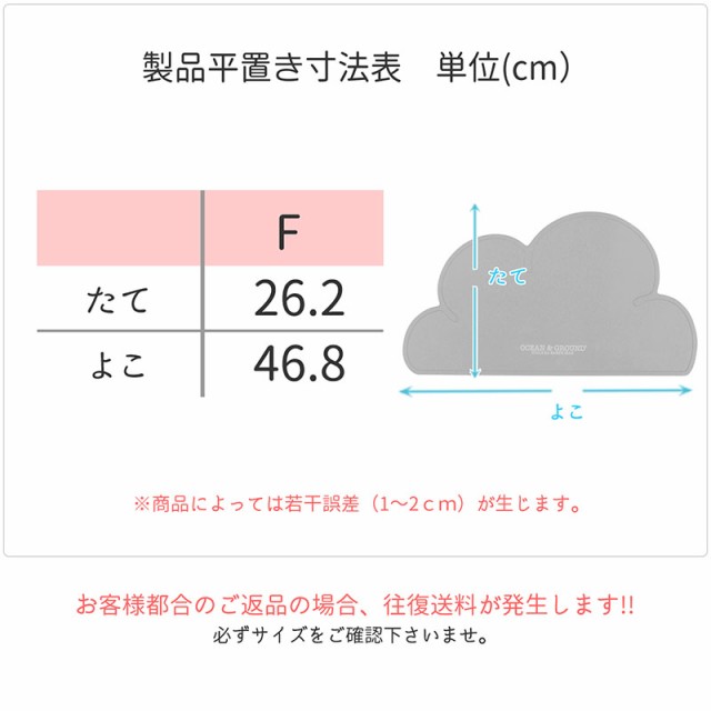 オーシャンアンドグラウンド ランチョンマット お食事マット テーブルウェア 洗える 撥水 食洗機対応 《レビュー記入でメール便無料》 シの通販