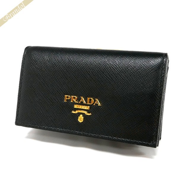 早割クーポン プラダ Prada 名刺入れ レディース メンズ レザー ブラック 1mc122 Qwa F0002 Nero 21新作モデル Www Bnooon Com