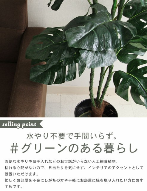 最安 人工 観葉植物 高さ 152cm 7号鉢対応 フェイクグリーン スプリット 人工 造花 フェイク グリーン シンプル オフィス おしゃれ 観葉 植物 楽天 Olsonesq Com