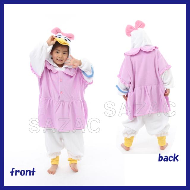 目玉商品 着ぐるみ ディズニー デイジーダック 子供用 130cm パジャマ フリース ルームウエア こども 子供 サロペット オール 部屋着 仮装 衣装 定価から3０ オフ Alimamiy Ru