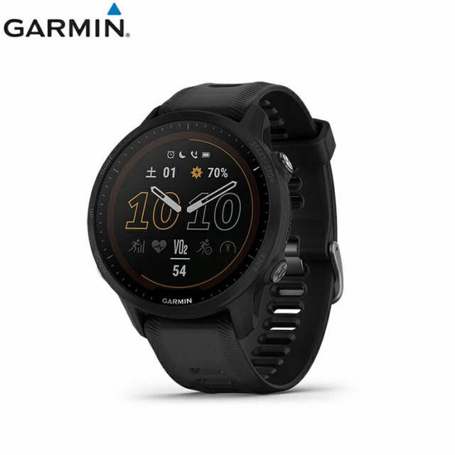 【期間限定ランニングソックスプレゼント】ガーミン Garmin Forerunner 955 Dual Power Black【01002638d0】陸上・ランニング用品