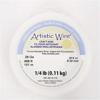 人気ブランド Artistic Wire アーティスティックワイヤー ロングスプールス 業務用 ノンターニッシュシルバー 0 3mm 約151m 28 手芸 クラフト 生地 オープニング大放出セール Cerqualandi It