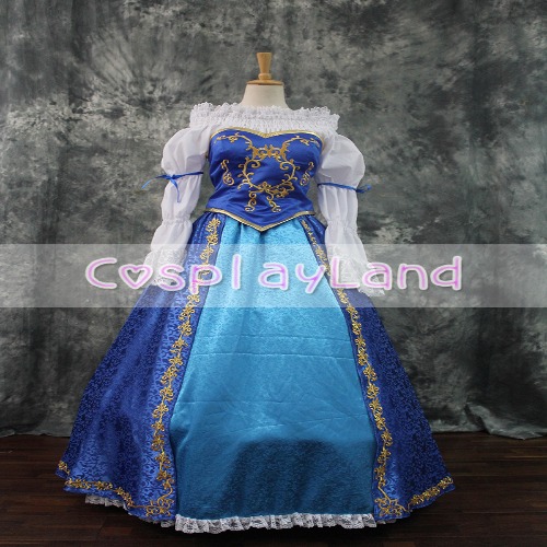 公式店舗 高品質 高級コスプレ衣装 ハロウィン ディズニー オーロラ姫 風 ドレスsleeping Beauty Aurora Princess Dress Cosplay Costume 国内最安値 Olsonesq Com