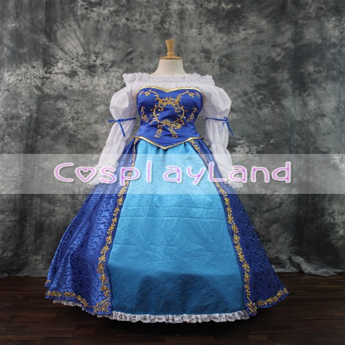 公式店舗 高品質 高級コスプレ衣装 ハロウィン ディズニー オーロラ姫 風 ドレスsleeping Beauty Aurora Princess Dress Cosplay Costume 国内最安値 Olsonesq Com