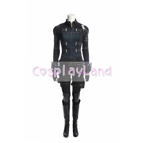 高品質 高級コスプレ衣装 ブラック・ウィドウ 風 オーダーメイド コスチューム Avengers Infinity War Black Widow Costume