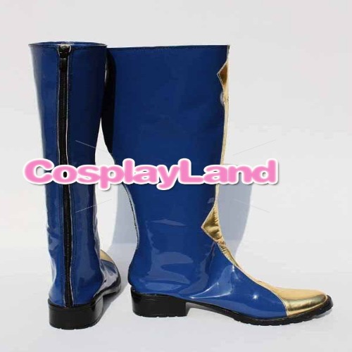 ブランドおしゃれ 高品質 高級 オーダーメイド ブーツ 靴 コードギアス 風 Code Geass Lelouch Zero Blue Cosplay Boots ランキング受賞 Carlavista Com