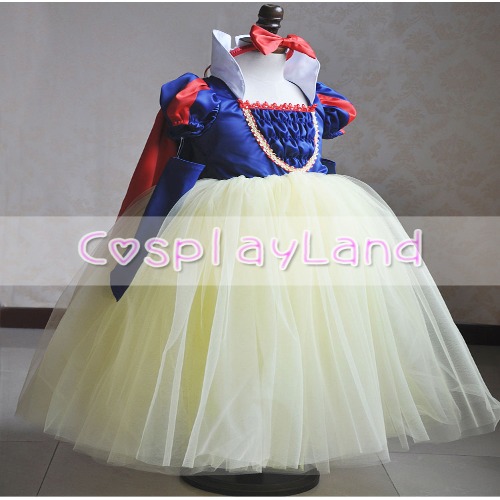 100 の保証 高品質 高級コスプレ衣装 ディズニー ハロウィン 白雪姫 風 ドレス 子供用キッズワンピース Girls Dresses Costume Snow White エッセンシャルズ Fcrtt Org