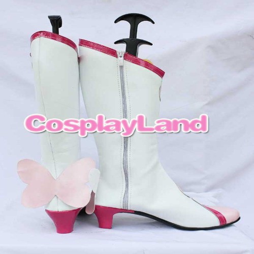 リアルサープラス 高品質 高級 オーダーメイド ブーツ 靴 スマイルプリキュア 風 Pretty Cure Blossom White Cosplay Boots 大流行中 Diquinsa Com Mx