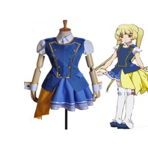 高品質 高級コスプレ衣装 AKB48 風 オーダーメイド コスチューム Cosplay Yuka Ichijo Blue Cosplay Show Costume