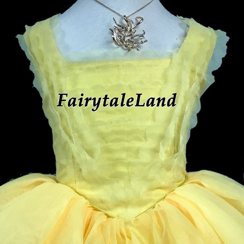 超激安 高品質 高級コスプレ衣装 ディズニー 美女と野獣 風 プリンセス ベル タイプ ドレス 子供用 Kids Beauty And The Beast Belle Costume 包装無料 送料無料 Petroleoenergia Com