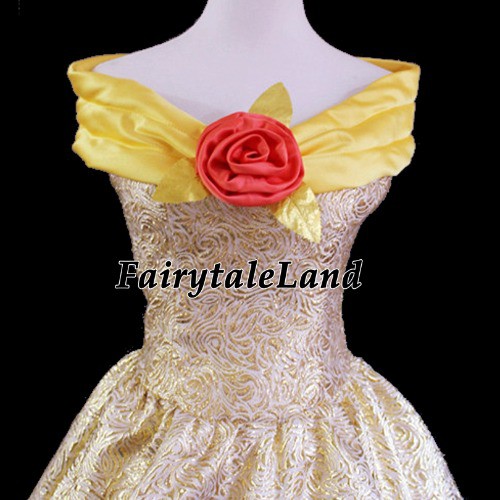 国産日本製 高品質 タイプ ドレス Belle Costumeの通販はau PAY マーケット - ワタナベコーポレーション|商品ロットナンバー:443225592 高級コスプレ衣装 ディズニー 美女と野獣 風 プリンセス ベル 安い正規品