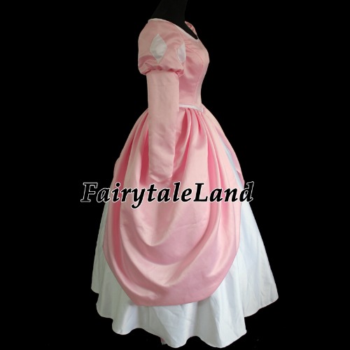 春物がお買い得 週末限定sale 高品質 高級コスプレ衣装 ディズニー リトルマーメイド 風 アリエル タイプ ドレス Princess Ariel Pink Dress 72時間限定タイムセール Carlavista Com