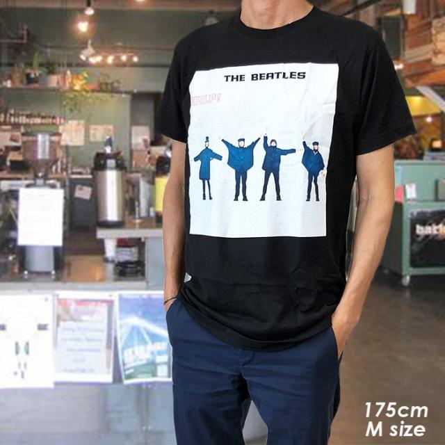 送料無料 バンドtシャツ The Beatles ザ ビートルズ Tシャツ Help ブラック メンズ ロックtシャツの通販はau Pay マーケット Free Style 商品ロットナンバー