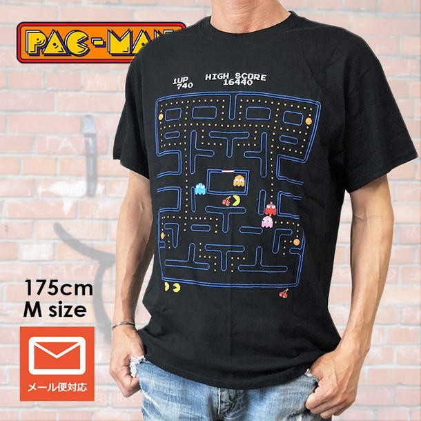 Pacman パックマン ゲーム Namco 80年代 レトロ メンズ Tシャツの通販はau Pay マーケット Free Style 商品ロットナンバー