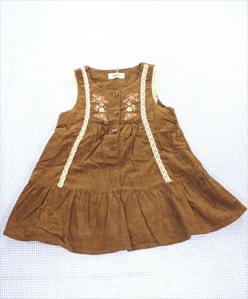 スーリー Souris ワンピース コーデュロイ 95cm 茶系 花柄 女の子 キッズ オールインワン 子供服 通販 買い取り の通販はau Pay マーケット リサイクル子供服ねこのて 商品ロットナンバー