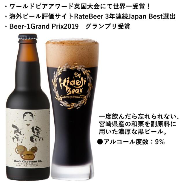Sale 公式通販 送料無料 宮崎ひでじビール 栗黒6本ギフトセット 安心の日本製 Design Tours Com