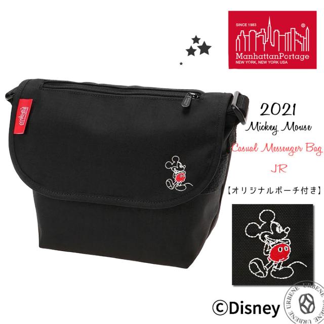 定価 通販 マンハッタンポーテージ 21年新作モデル 通販 Mickey ミッキーマウス ミッキーマウス コレクション Jr M Mouse Manhattan Mickey メッセンジャーバッグ Portage 通販 後払い