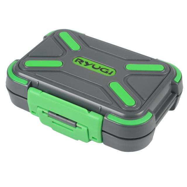 ささめ針 Ryugi R Tank フックストッカー Brt100 M グレーボディ グリーンパーツの通販はau Wowma ワウマ 釣具のポイント Au Wowma 店 商品ロットナンバー